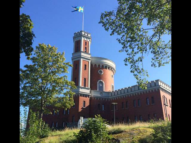 Kastellet festlokal - Kastellet sommartid
