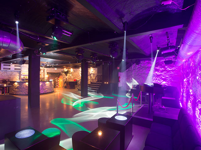 Klubb Blå - Loungedel och dansgolv