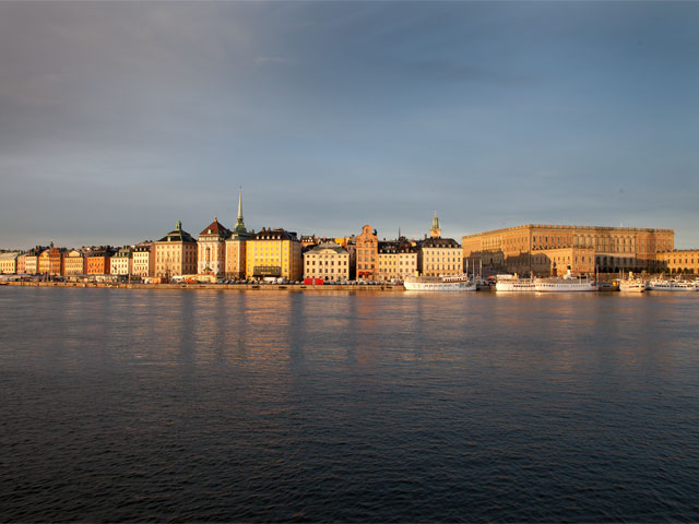 Utsikt från Sjöfartshuset festvåning