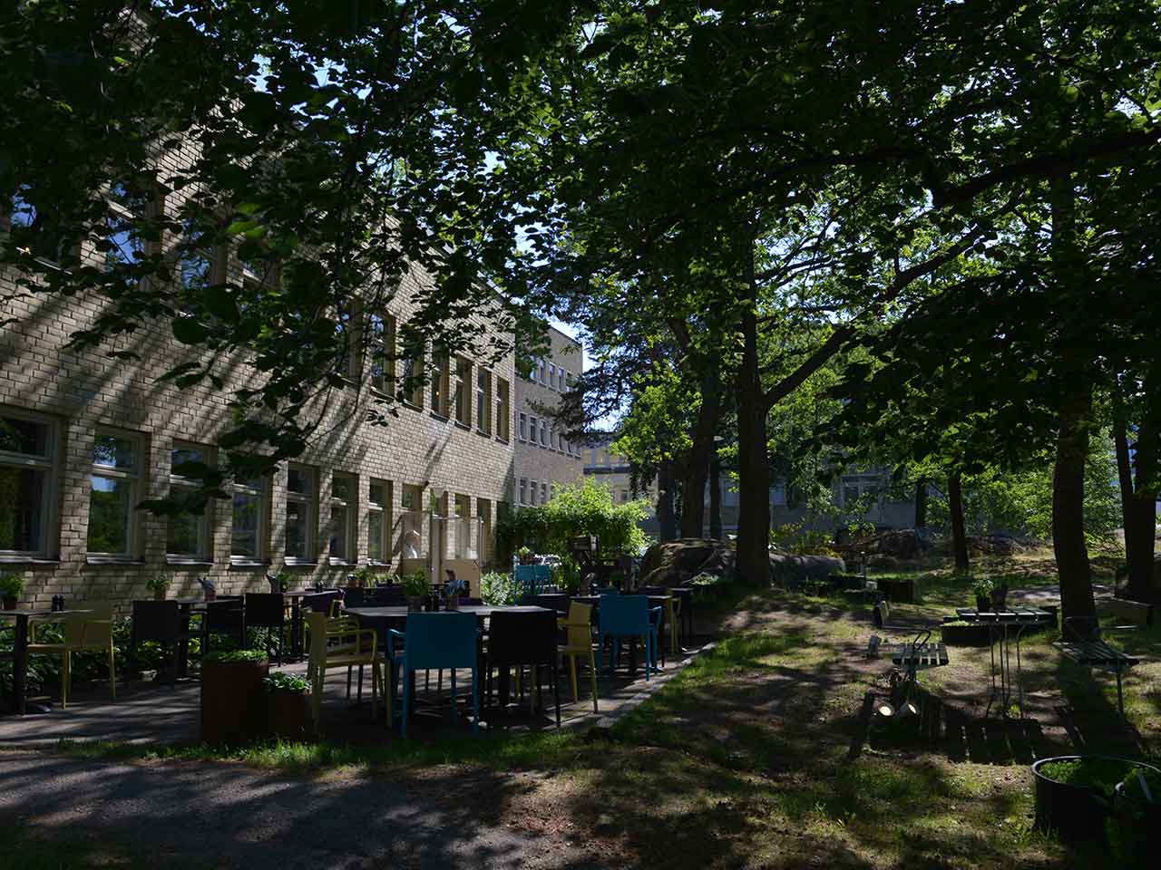 Asplund - Festlokal i Ingenting Solna - Parkmiljö