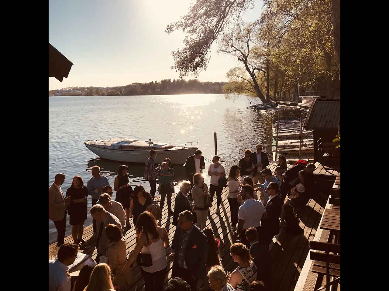 Båthuset festlokal i Solna