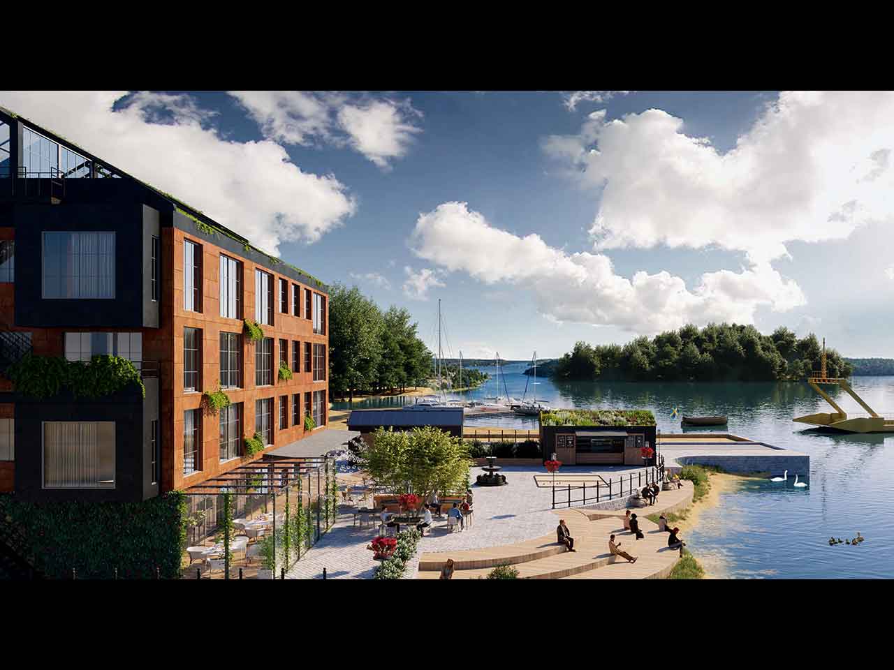 Festlokal i Jungfrusund på Ekerö