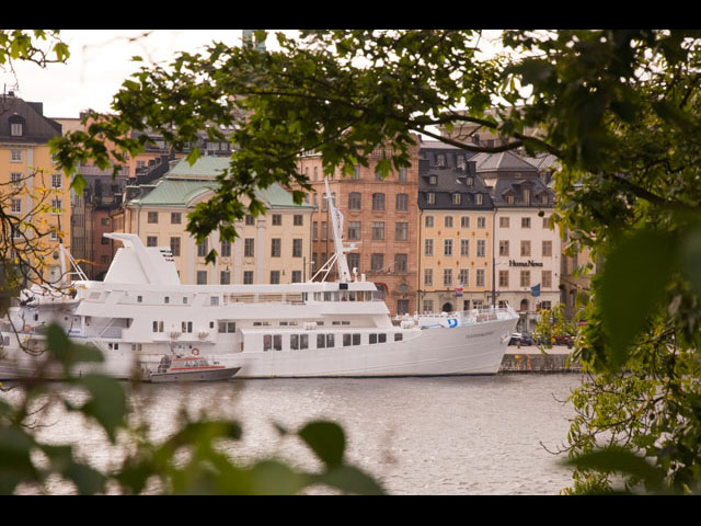 Skeppsholmens Krogkonst - Utsikt över vattnet