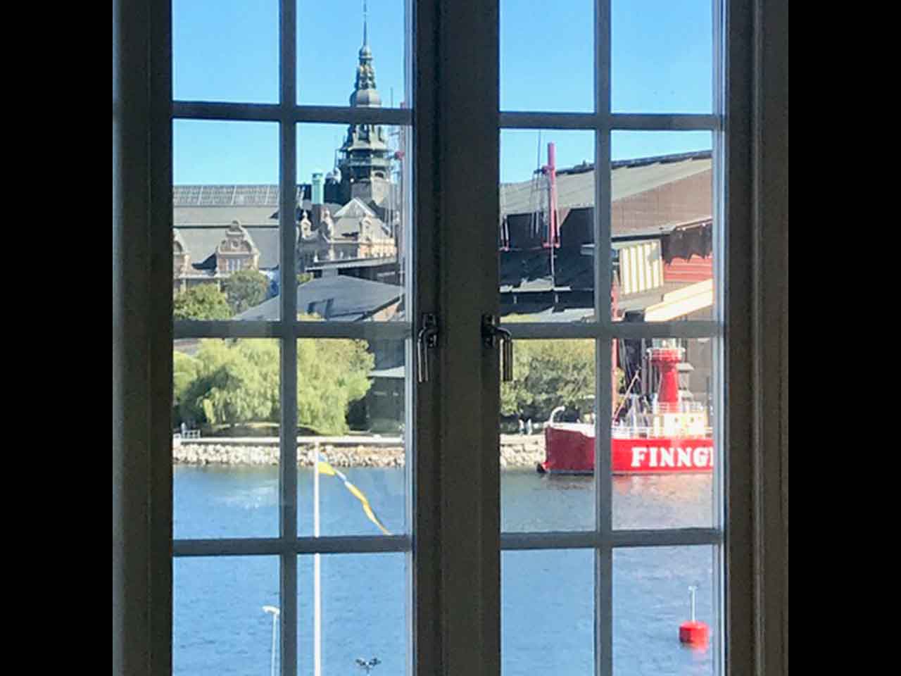 Festlokal med sjöutsikt Skeppsholmen