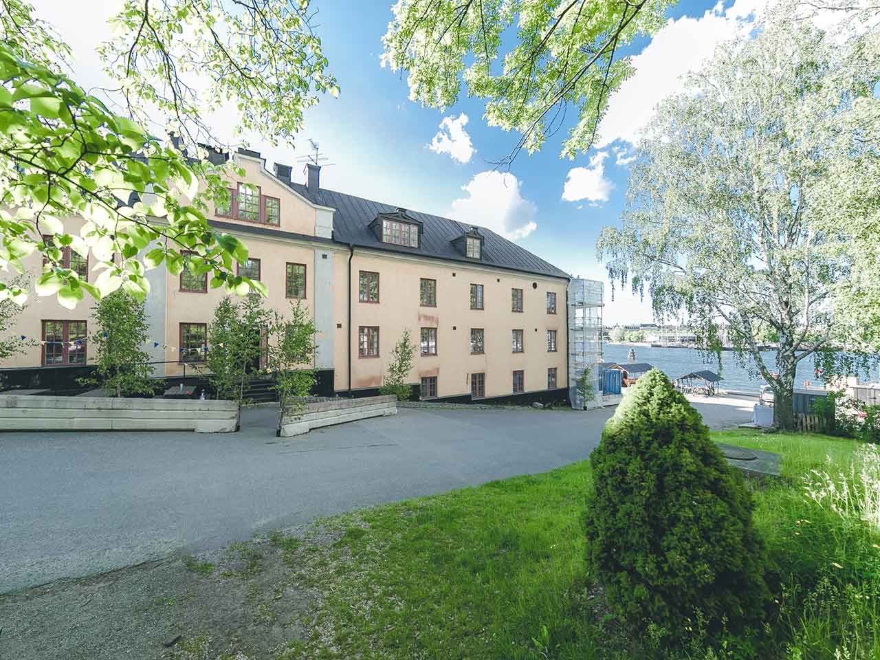 Festlokalen Segelsömmarsalen på Skeppsholmen