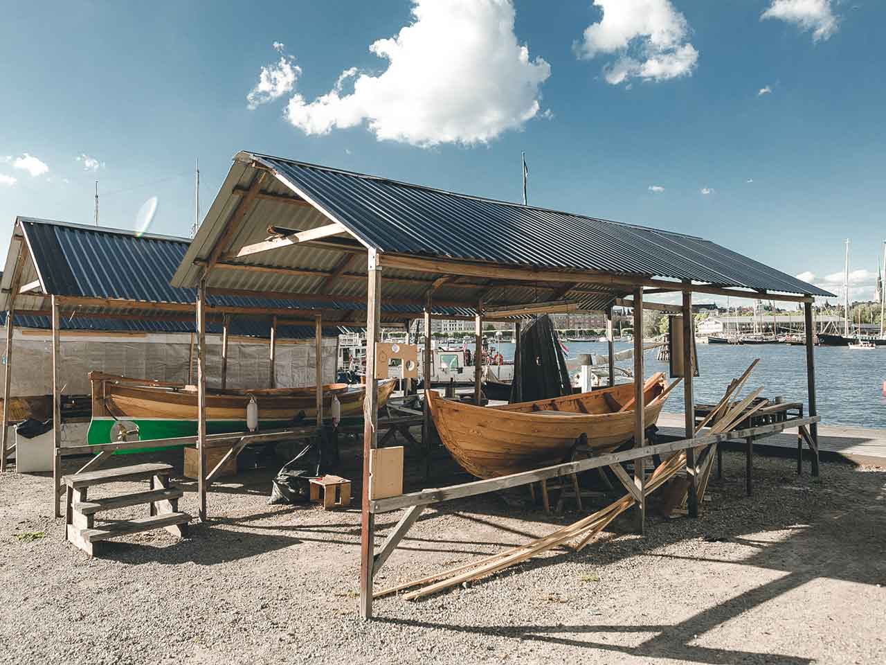Festlokalen Segelsömmarsalen på Skeppsholmen