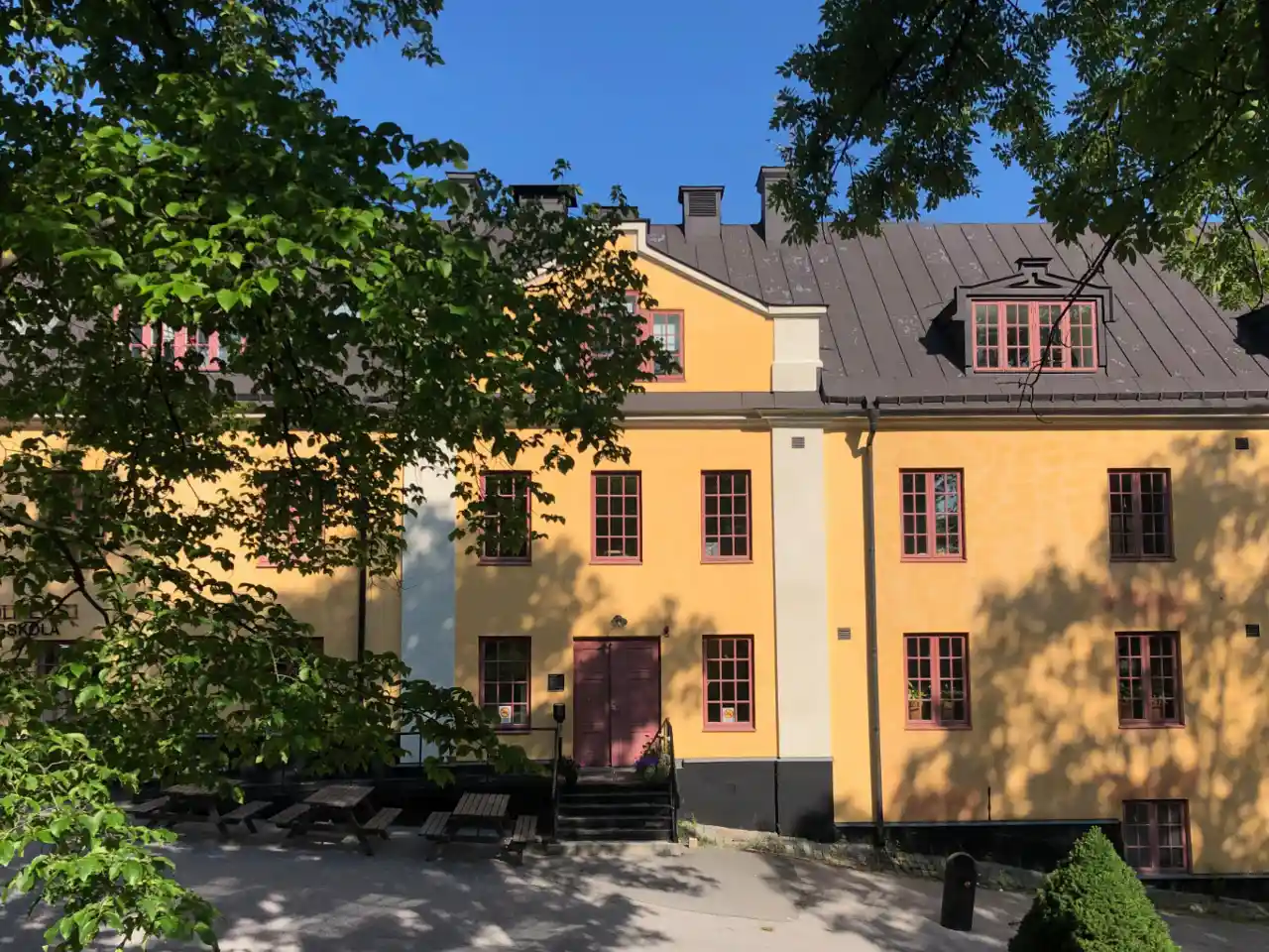Festlokalen Segelsömmarsalen på Skeppsholmen