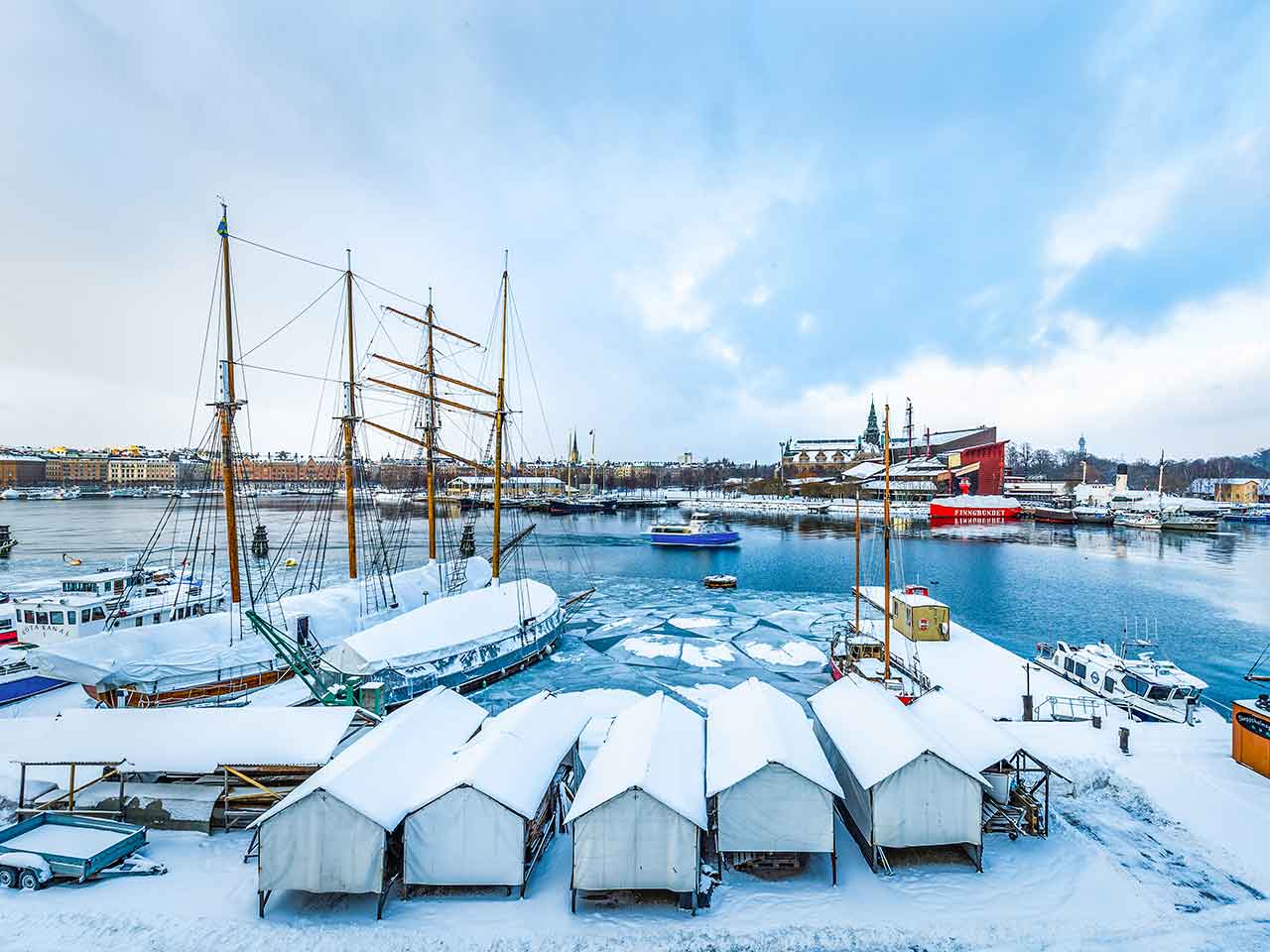 Festlokal med sjöutsikt Skeppsholmen